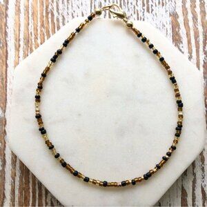 Wild One Seed Bead Anklet